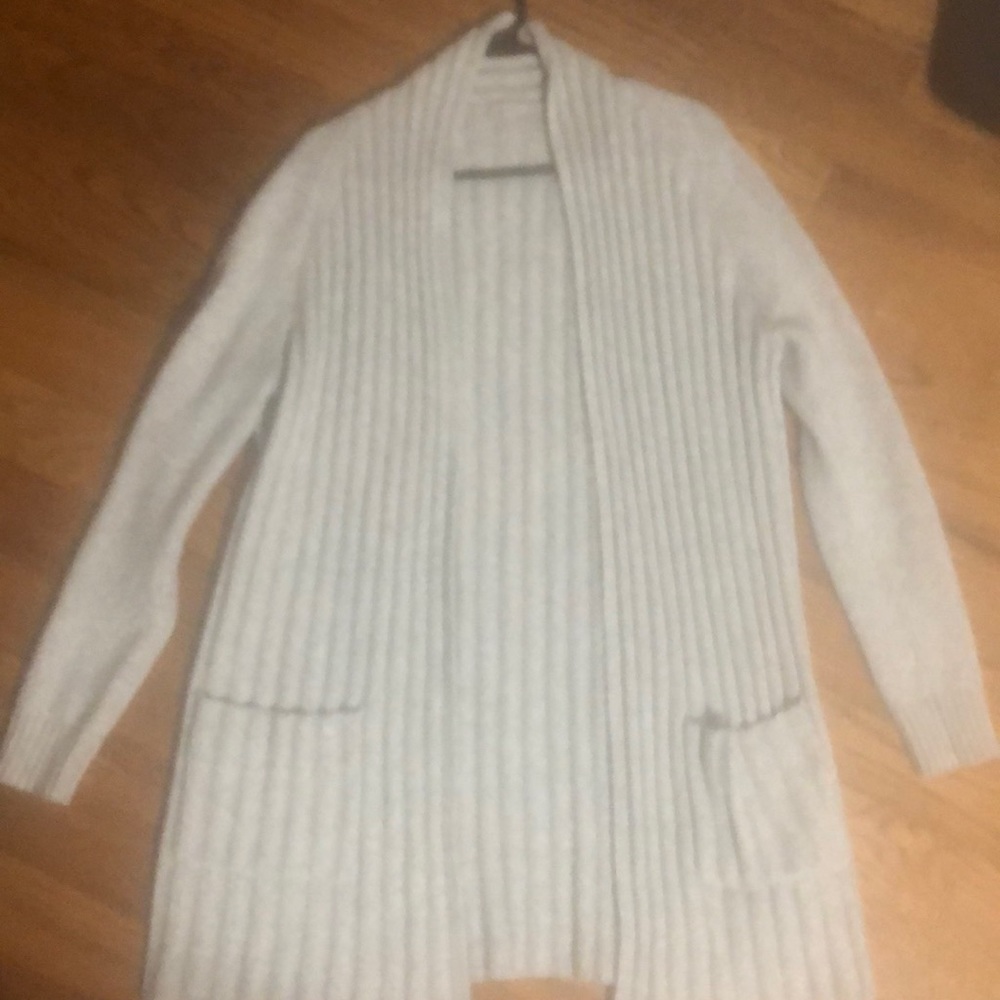 Gently worn Gap size M/L long open sweater